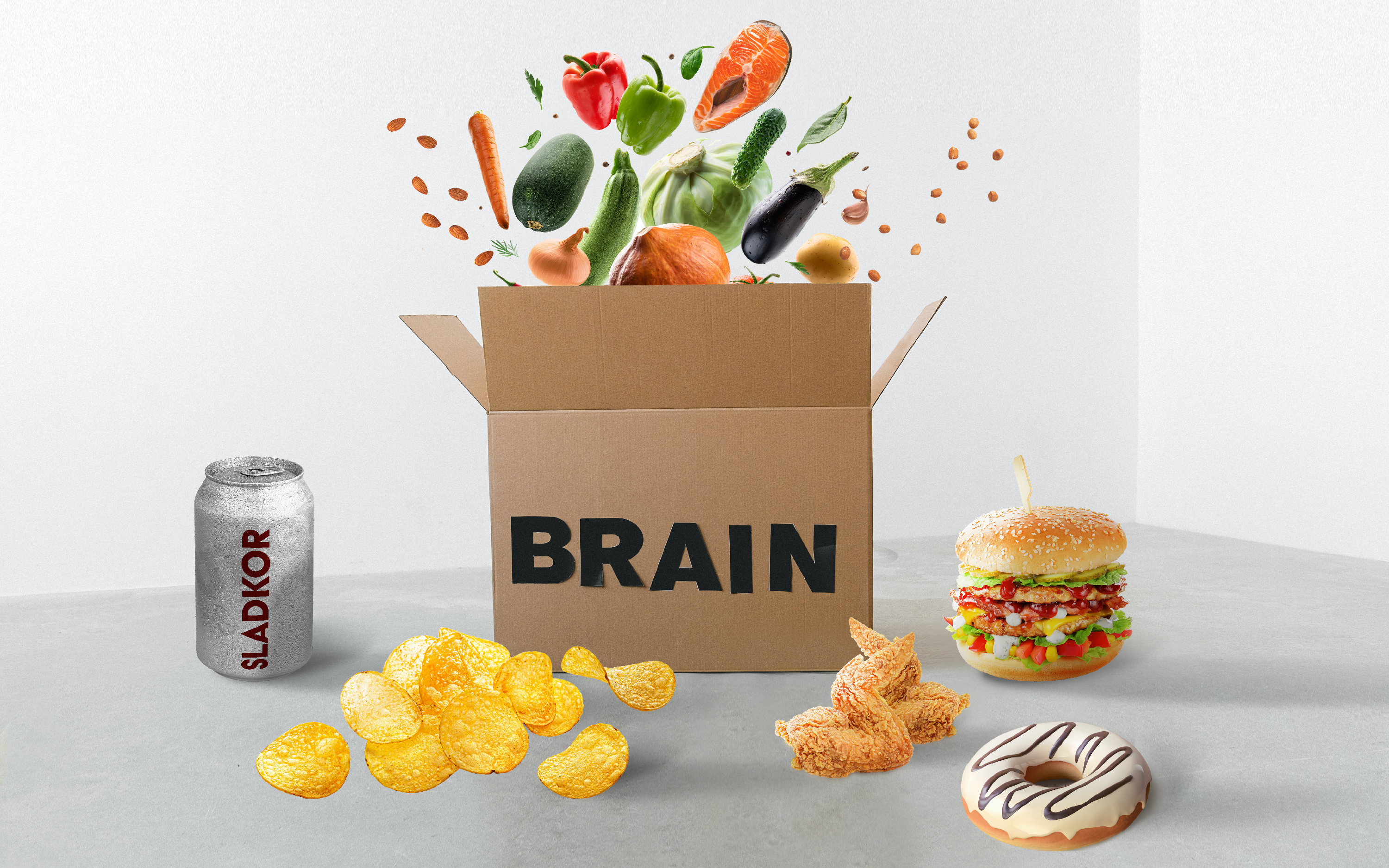 Kako prehrana vpliva na možgane?