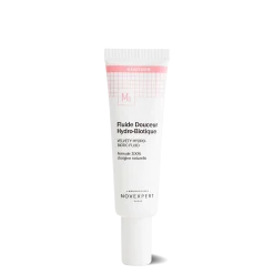 Novexpert Velvety Hydro-Biotic Fluid z magnezijem za vlaženje in nego občutljive kože.